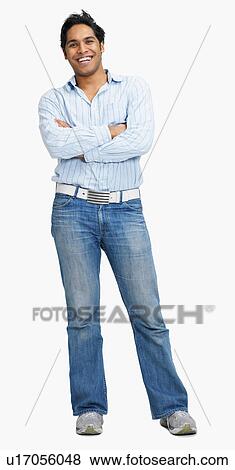 Stock Photo - Portrait of a young man. Fotosearch