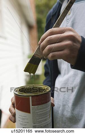 Stock Photography - Repainting the house. Fotosearch