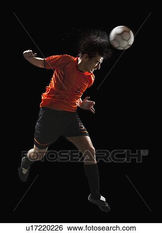 Stock Photograph - Soccer player. Fotosearch