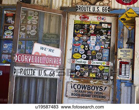 Store on Route 66 View Large Photo Image Stock Image - Store on Route 66. Fotosearch