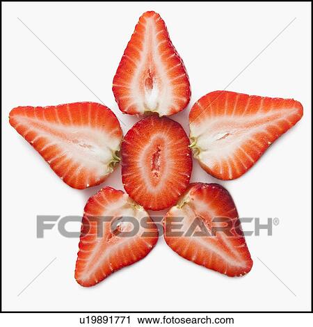 Strawberries in the shape of a star View Large Photo Image Stock Image - Strawberries in the shape of a star. Fotosearch