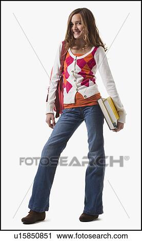 Student carrying books View Large Photo Image Stock Image - Student carrying books. Fotosearch