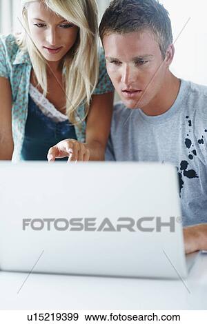 Students working on laptop View Large Photo Image Stock Photo - Students working on laptop. Fotosearch
