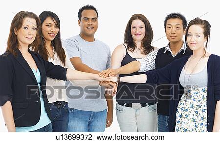 Stock Image - Teamwork. Fotosearch