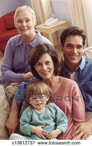 Three generations View Large Photo Image Stock Photo - Three generations. Fotosearch