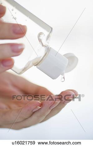 Stock Photo - Washing with anti-bacterial soap. Fotosearch