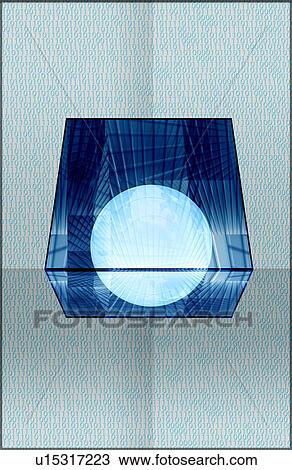 Stock Image - Abstract image, computer graphic. Fotosearch