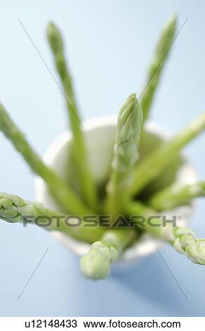 Asparagus in a cup View Large Photo Image Stock Image - Asparagus in a cup. Fotosearch