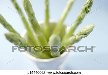 Asparagus in a cup View Large Photo Image Stock Image - Asparagus in a cup. Fotosearch