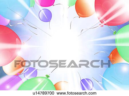 Stock Image - Balloons. Fotosearch