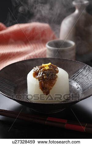 Boiled daikon radish View Large Photo Image Stock Photo - Boiled daikon radish. Fotosearch