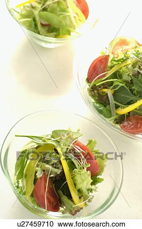 Stock Image - Bowl of salad. Fotosearch