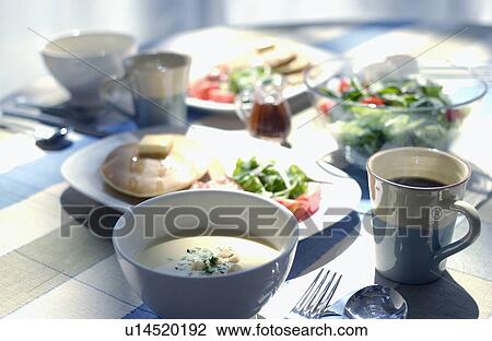 Breakfast View Large Photo Image Stock Image - Breakfast . Fotosearch
