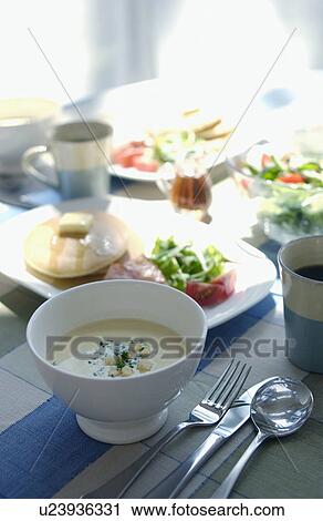 Stock Image - Breakfast . Fotosearch
