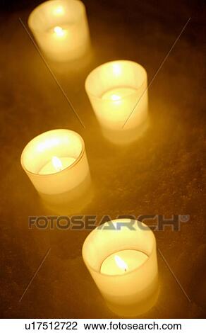 Candles on snow View Large Photo Image Stock Image - Candles on snow. Fotosearch