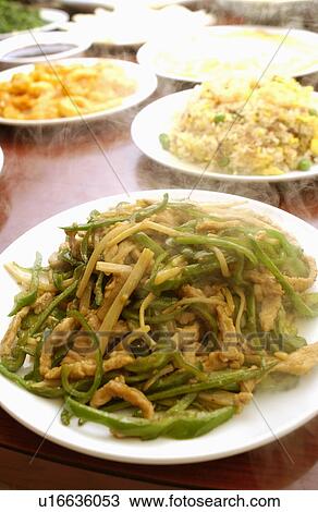 Chinese dishes on table View Large Photo Image Stock Image - Chinese dishes on table. Fotosearch