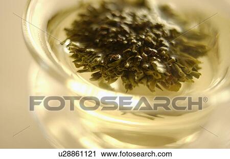 Stock Image - Chinese green tea. Fotosearch