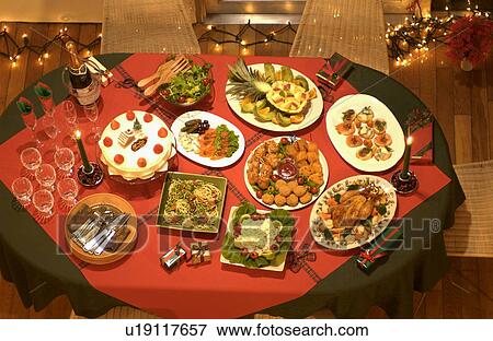 Christmas dinner View Large Photo Image Stock Photo - Christmas dinner. Fotosearch