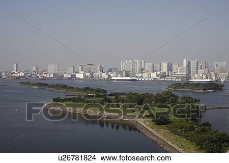 Picture - Cityscape of Shinagawa, Tokyo Prefecture, Honshu, Japan. Fotosearch