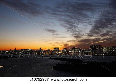 Stock Photo - Cityscape of Shinagawa, Tokyo Prefecture, Honshu, Japan. Fotosearch