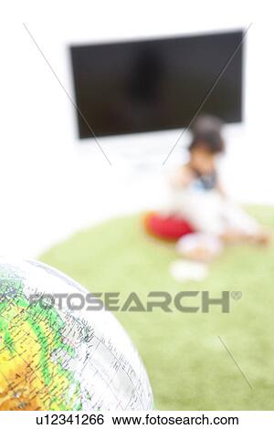 Close-up of globe View Large Photo Image Stock Photograph - Close-up of globe. Fotosearch