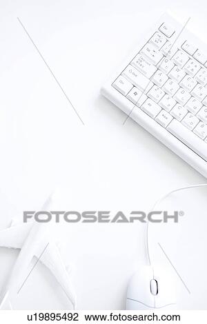 Computer keyboard, computer mouse and toy airplane on white background View Large Photo Image Stock Image - Computer keyboard, computer mouse and toy airplane on white background. Fotosearch