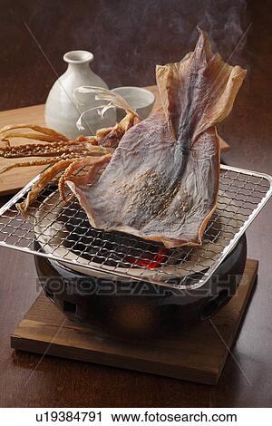 Cooking dried squid View Large Photo Image Stock Image - Cooking dried squid. Fotosearch