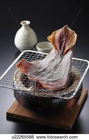 Cooking dried squid View Large Photo Image Stock Photo - Cooking dried squid. Fotosearch