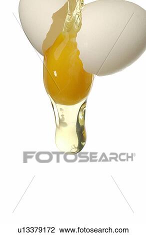 Stock Image - Cracked egg. Fotosearch