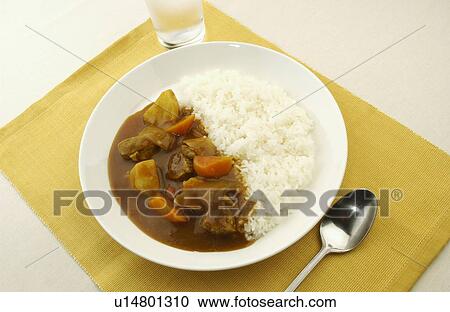 Curry Rice View Large Photo Image Stock Image - Curry Rice. Fotosearch