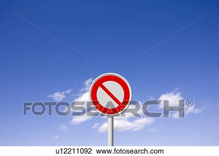 Do not enter sign against sky, computer graphic, copy space View Large Photo Image Stock Image - Do not enter sign against sky, computer graphic, copy space. Fotosearch