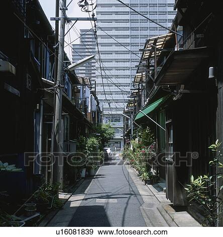 Downtown, Tokyo Prefecture, Honshu, Japan View Large Photo Image Stock Photo - Downtown, Tokyo Prefecture, Honshu, Japan. Fotosearch