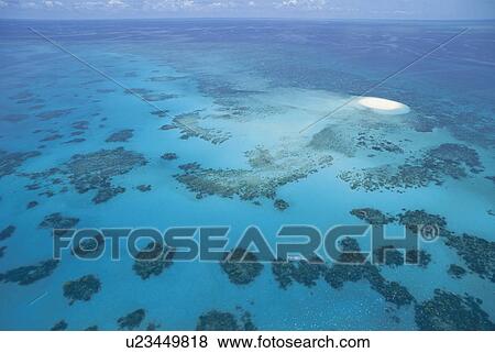 Stock Photo - Great barrier reef, Queensland, Australia. Fotosearch