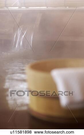 Hot spring, Nagano Prefecture, Honshu, Japan View Large Photo Image Stock Photo - Hot spring, Nagano Prefecture, Honshu, Japan. Fotosearch