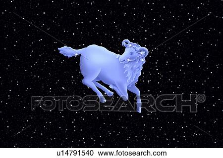 Stock Image - Image of Astrology sign, Aries, black background. Fotosearch