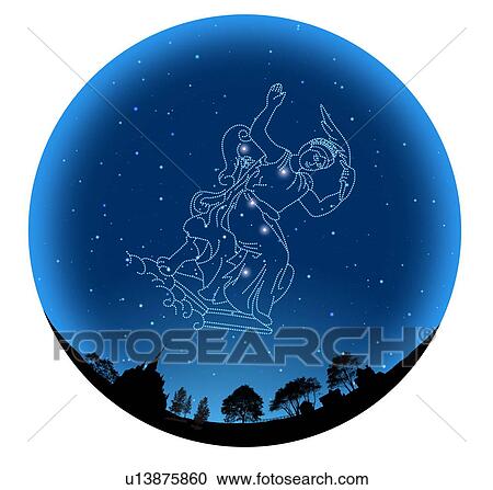 Image of Astrology sign, Cassiopeia, white background View Large Photo Image Stock Image - Image of Astrology sign, Cassiopeia, white background. Fotosearch