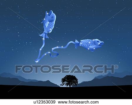 Image of Astrology sign, Pisces View Large Photo Image Stock Photo - Image of Astrology sign, Pisces. Fotosearch