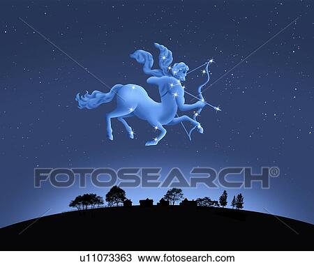 Image of Astrology sign, Sagittarius View Large Photo Image Stock Image - Image of Astrology sign, Sagittarius. Fotosearch