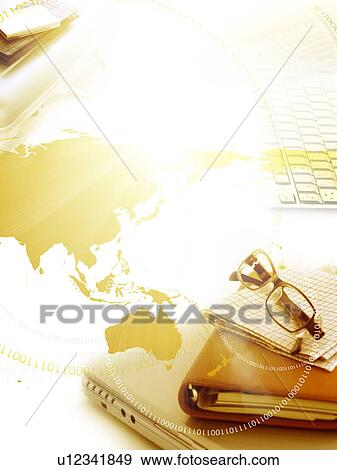 Image of world map and business travel, computer graphic View Large Photo Image Stock Photo - Image of world map and business travel, computer graphic. Fotosearch