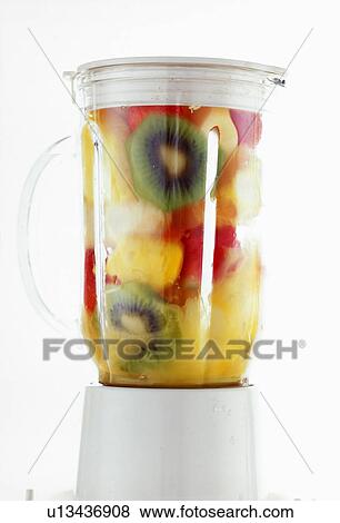 Ingredient of fruit juice in a blender View Large Photo Image Stock Photo - Ingredient of fruit juice in a blender. Fotosearch
