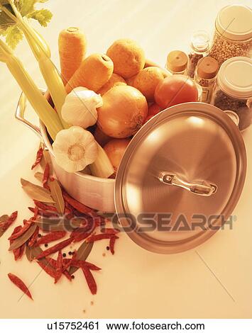 Ingredients of curry in a pan View Large Photo Image Stock Image - Ingredients of curry in a pan. Fotosearch