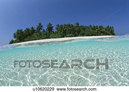 Island Stands in the Sea View Large Photo Image Stock Photo - Island Stands in the Sea. Fotosearch