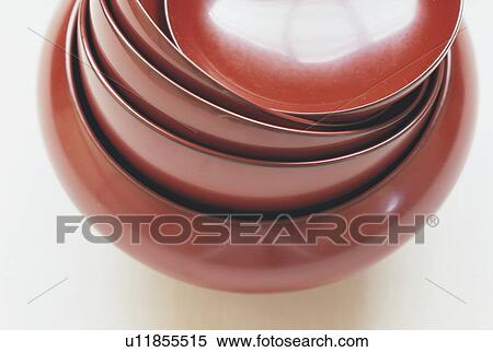 Stock Photography - Lacquered bowls. Fotosearch
