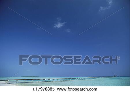 Stock Photography - Landing Bridge and Blue Sky. Fotosearch
