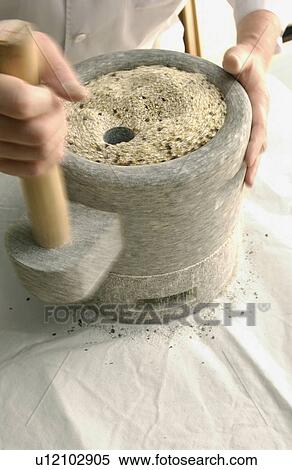 Man making Soba noodles, using mill, blurred motion View Large Photo Image Stock Photography - Man making Soba noodles, using mill, blurred motion. Fotosearch