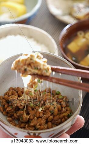 Mixing natto with chopsticks View Large Photo Image Stock Image - Mixing natto with chopsticks. Fotosearch