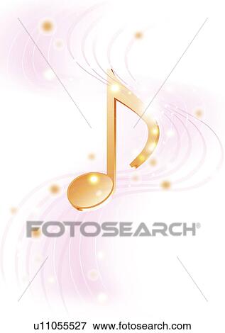 Stock Photo - Musical notes. Fotosearch