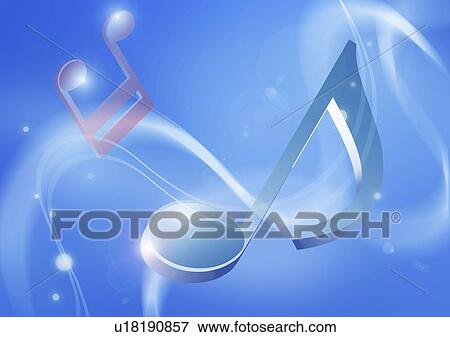 Musical notes View Large Photo Image Stock Photo - Musical notes. Fotosearch