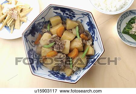 Stock Photo - Nikujaga. Fotosearch
