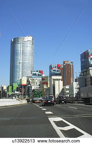 Office buildings and highway, Tokyo prefecture, Japan View Large Photo Image Stock Image - Office buildings and highway, Tokyo prefecture, Japan. Fotosearch